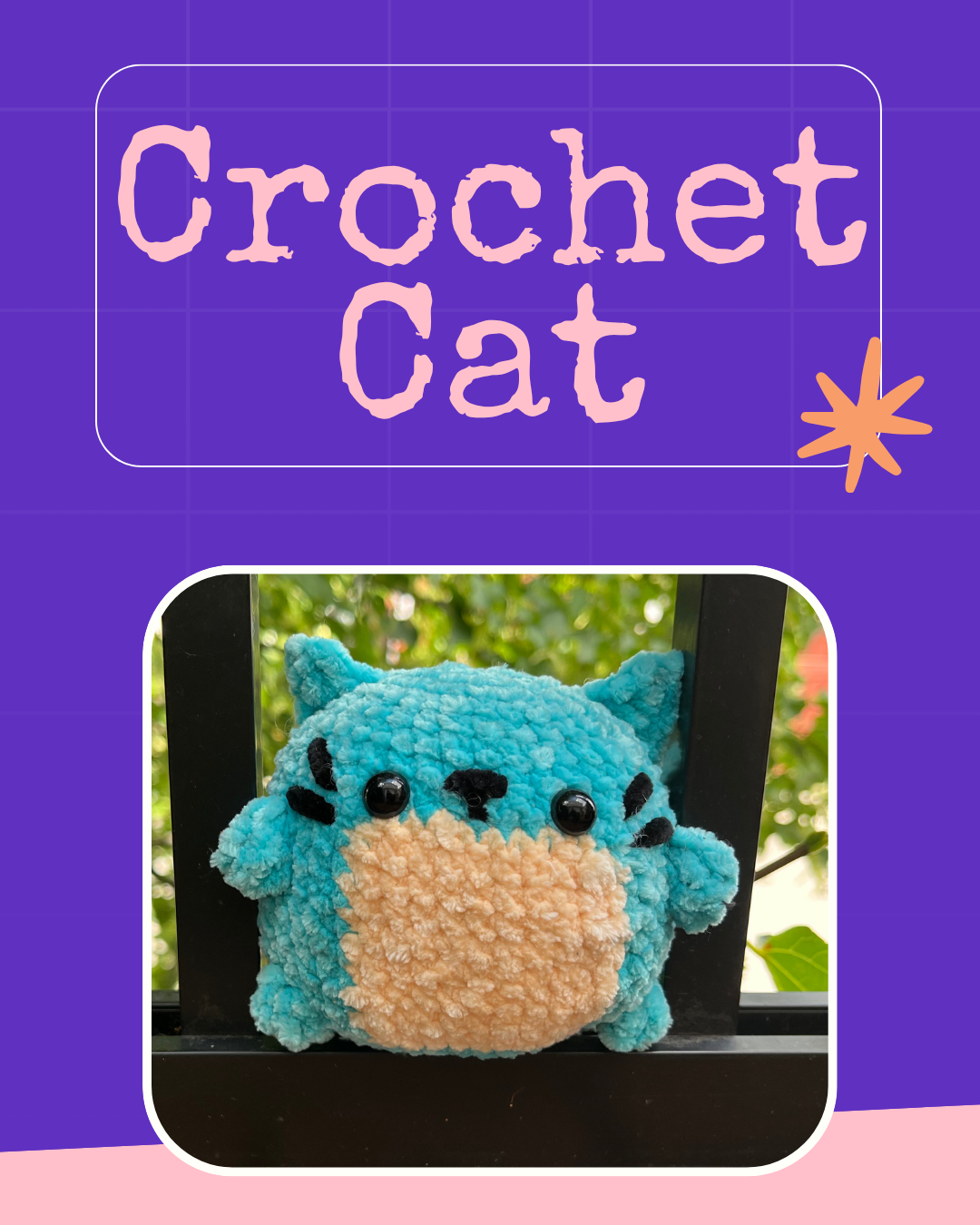 Crochet Chubby Cat